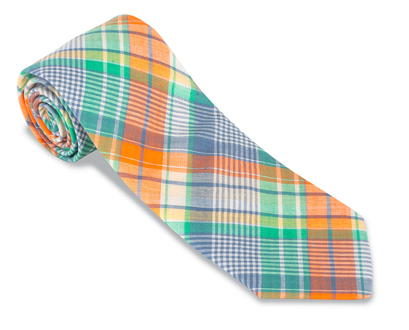 peach-madras-necktie