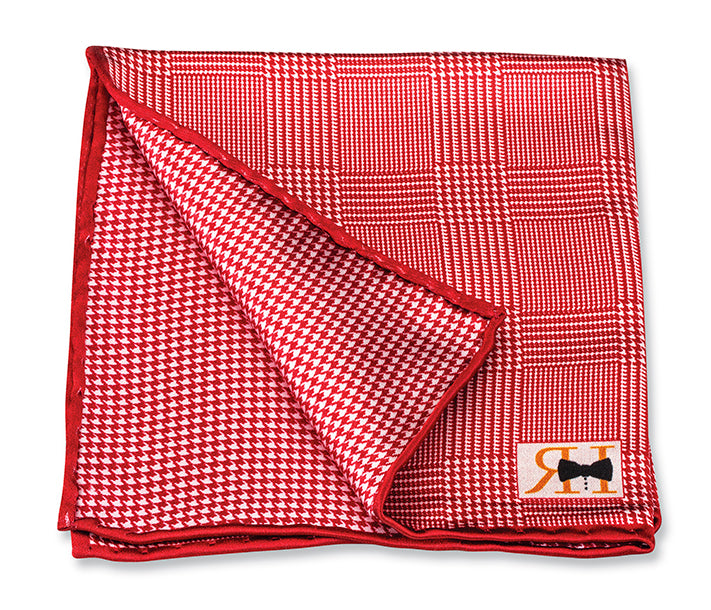 red-plaid-houndstooth-pocket-square